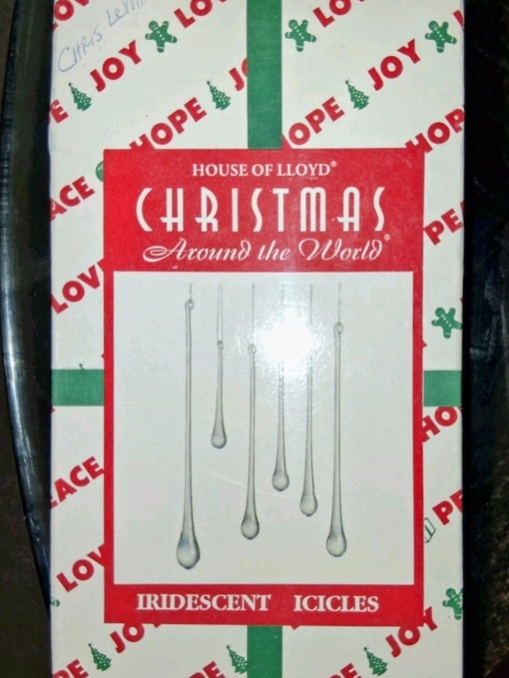 House of Lloyd Christmas Around the World Glass Icicle Ornaments 5 541600